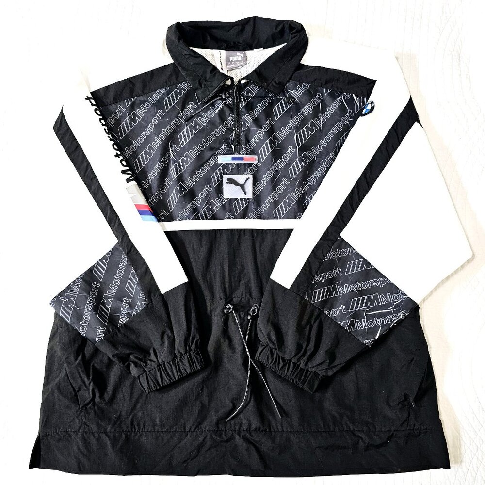 BMW Puma M Motorsports Windbreaker Jacket – Women’s Size Large Unique